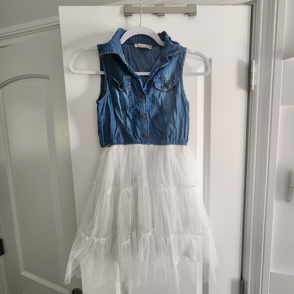 Knitworks Blue Denim Dress